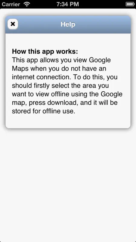 Offline Map App screenshot 3 of 4