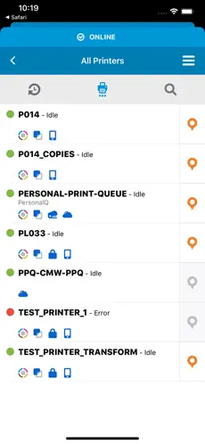 Screenshot 3 HP Advance iphone