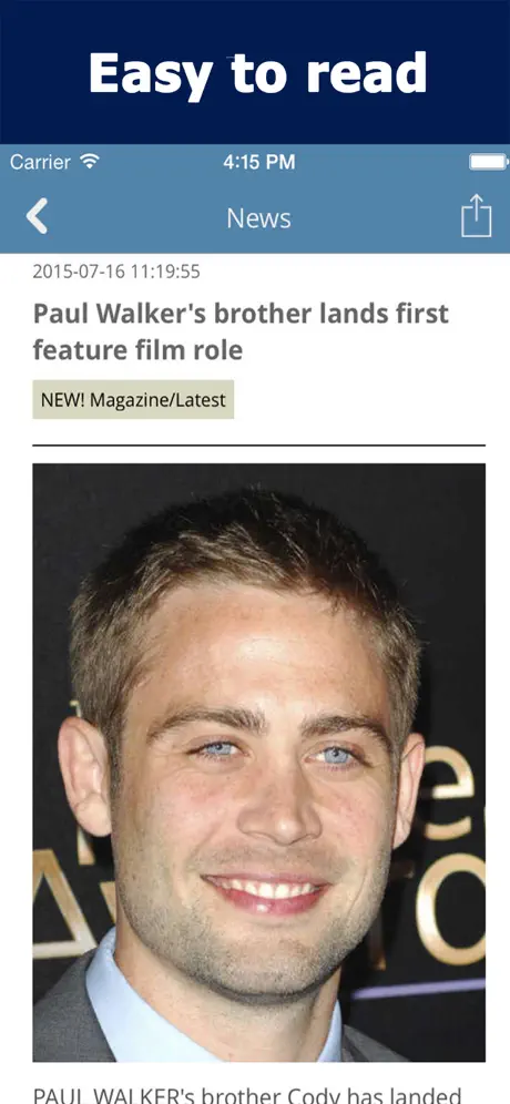 Celebrity News.