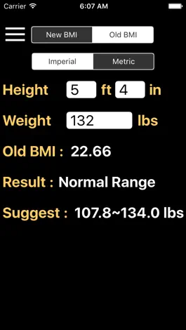 Game screenshot BMI Calculator New apk