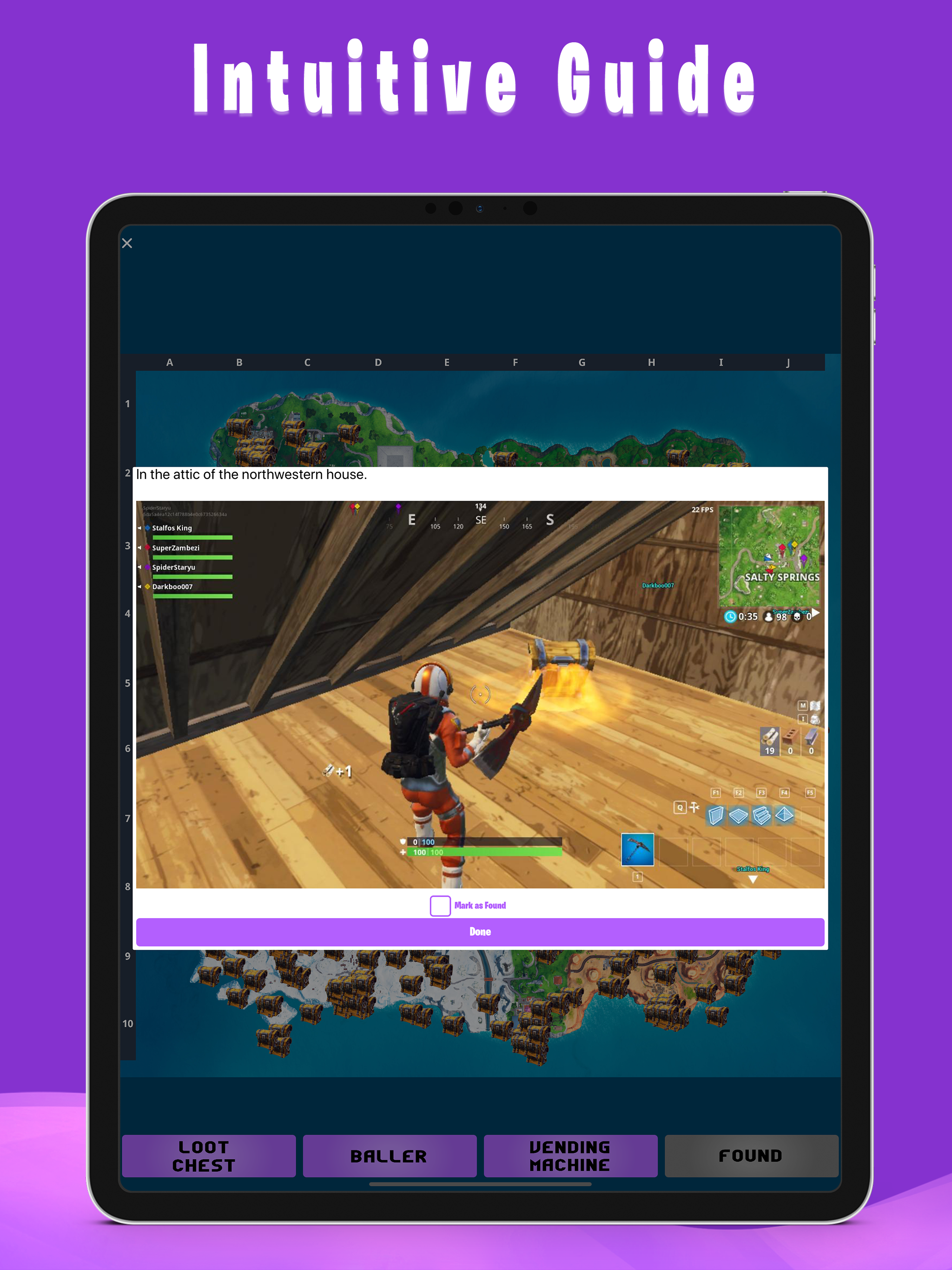 Companion App for Fortnite