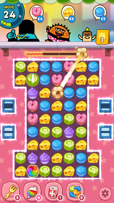 Match 3 Puzzle: SweetMonster Screenshot