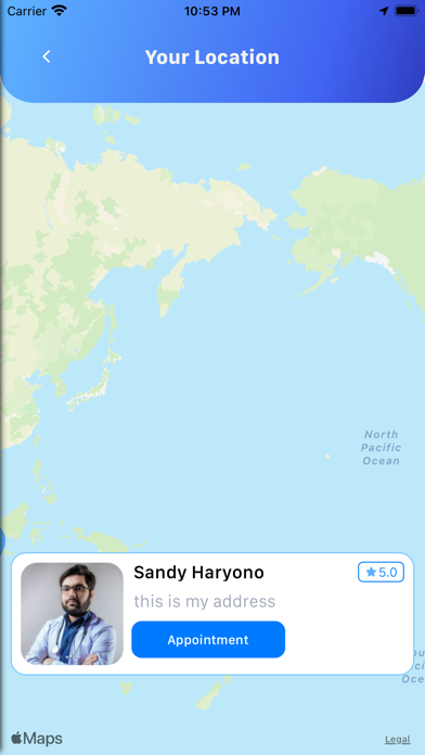 Ehrinc User Screenshot