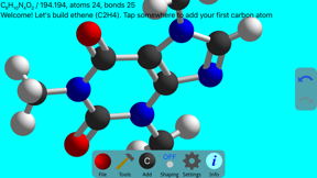 Molecular Constructor screenshot
