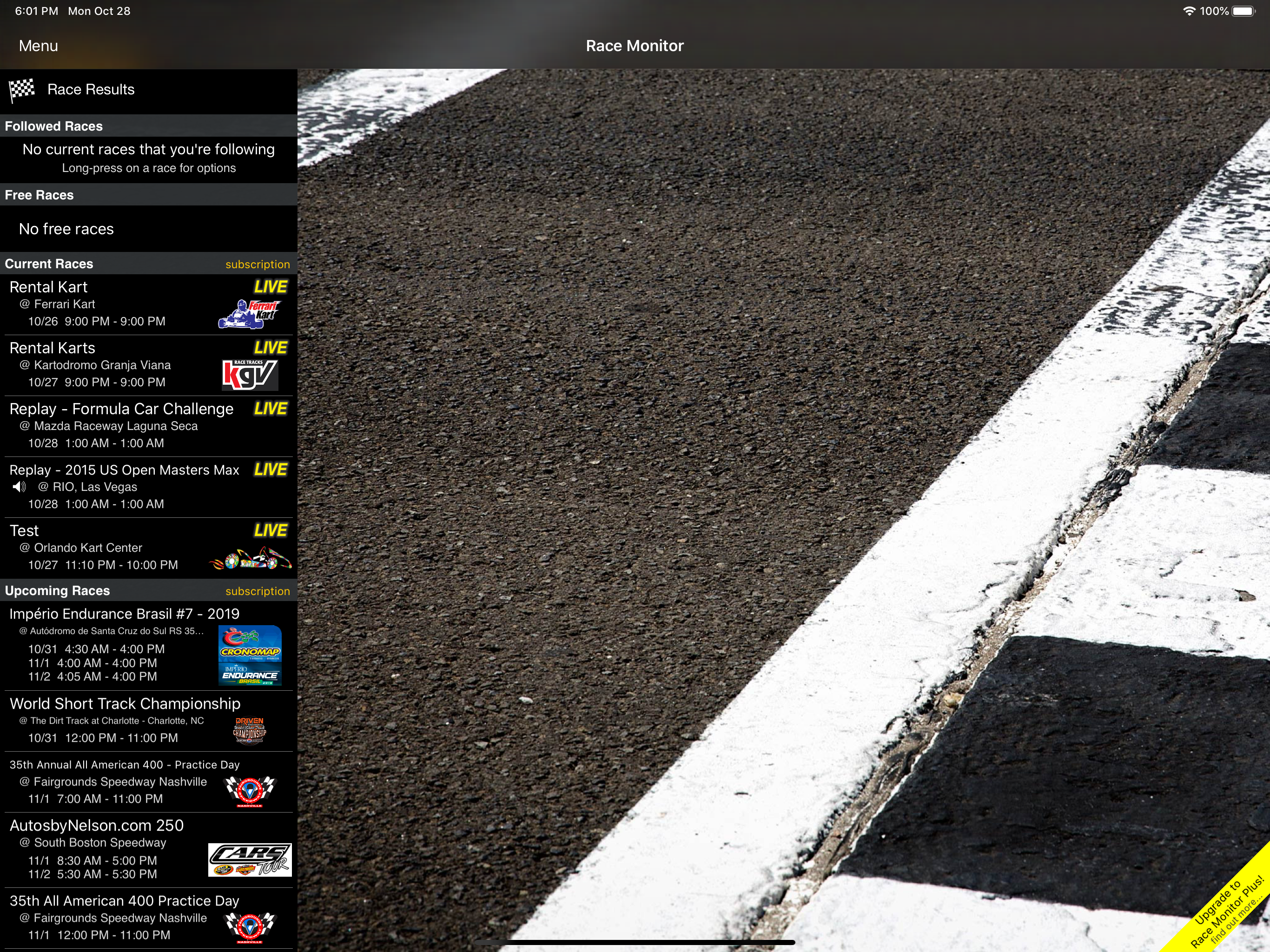 Race Monitor