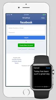 How to cancel & delete wristpost for facebook 1