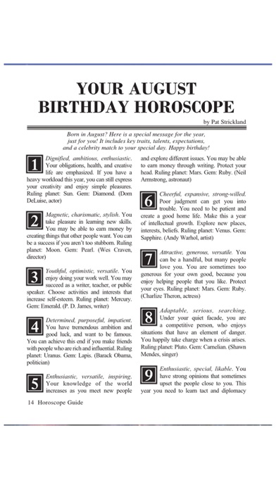 Horoscope Guide screenshot 4