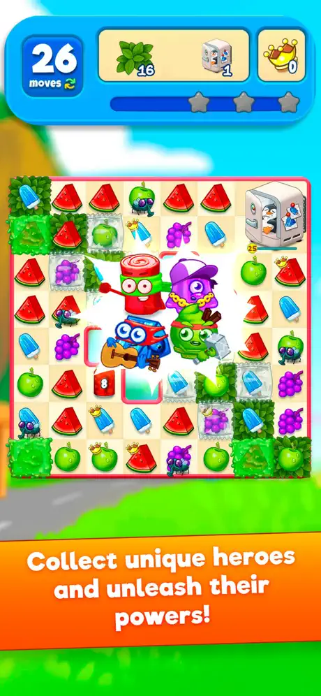 Sugar Heroes - World match 3