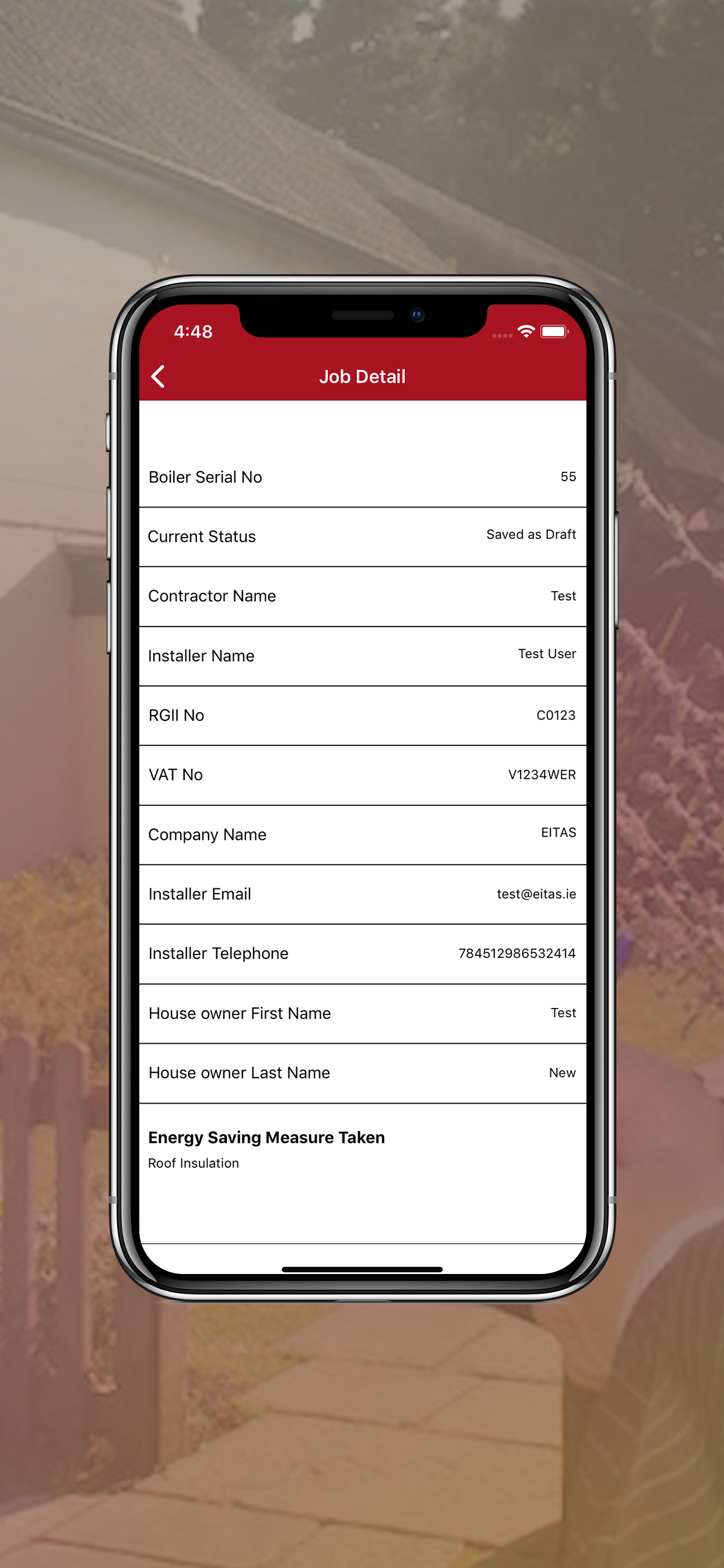 EITAS for contractors screenshot 5