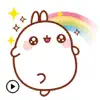 Animated Cute Molang Rabbit