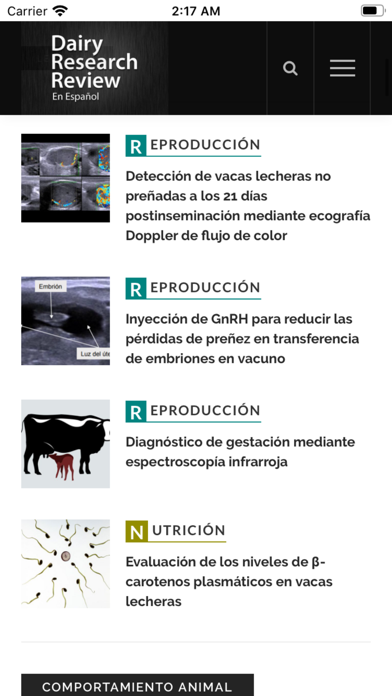 Screenshot #3 pour Dairy Research Review
