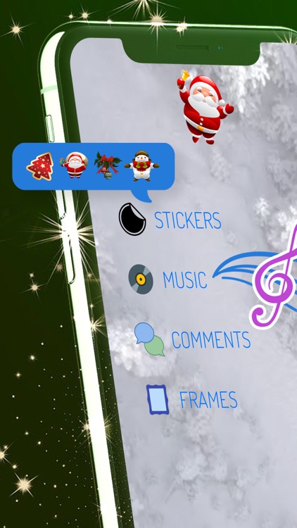 Christmas Camera Video Cards