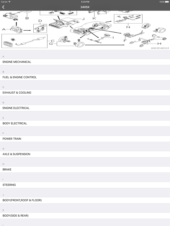 Screenshot #6 pour Car Parts for Nissan, Infinity