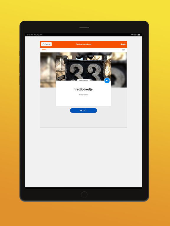 Screenshot #4 pour Lingio - Learn Swedish
