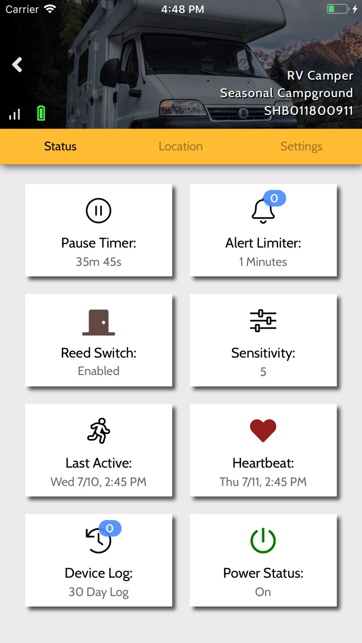 iPhone screenshot