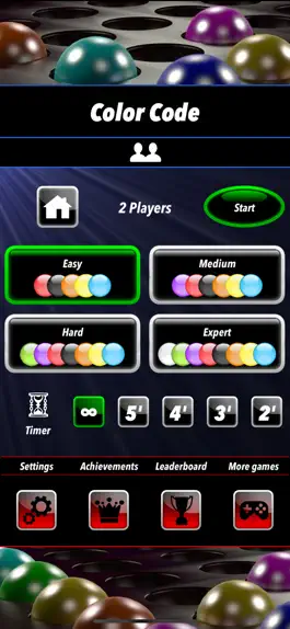 Game screenshot Color Code - Board Game apk