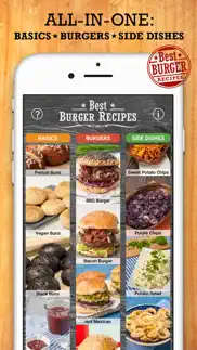 best burger recipes iphone screenshot 1
