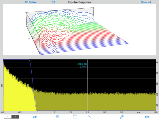 Room Impulse Response iPad app afbeelding 1