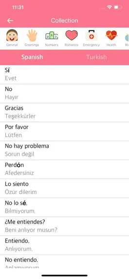 Game screenshot Spanish-Turkish Dictionary mod apk