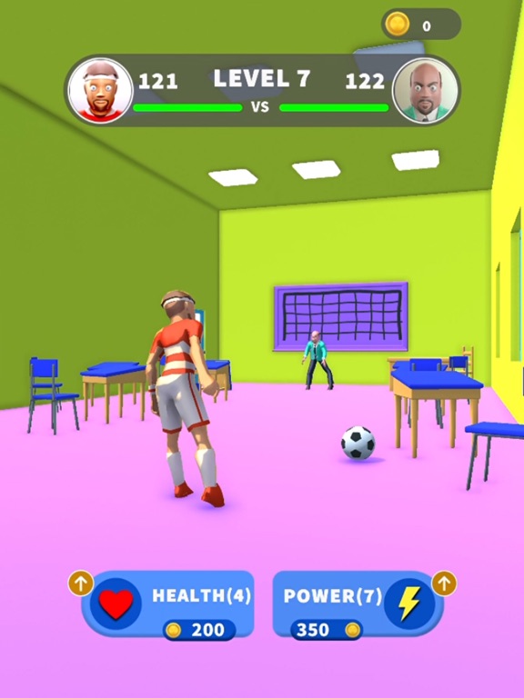 Hit The Goalkeeper iPad screenshot