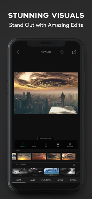 ‎SkyLab Photo Editor Screenshot