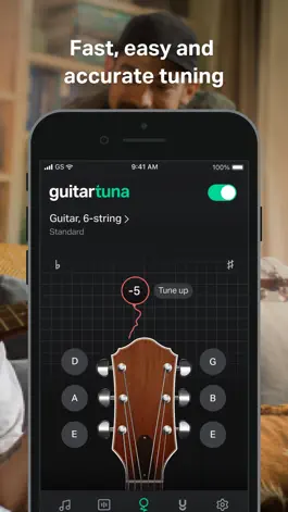 Game screenshot GuitarTuna: Chords,Tuner,Songs hack