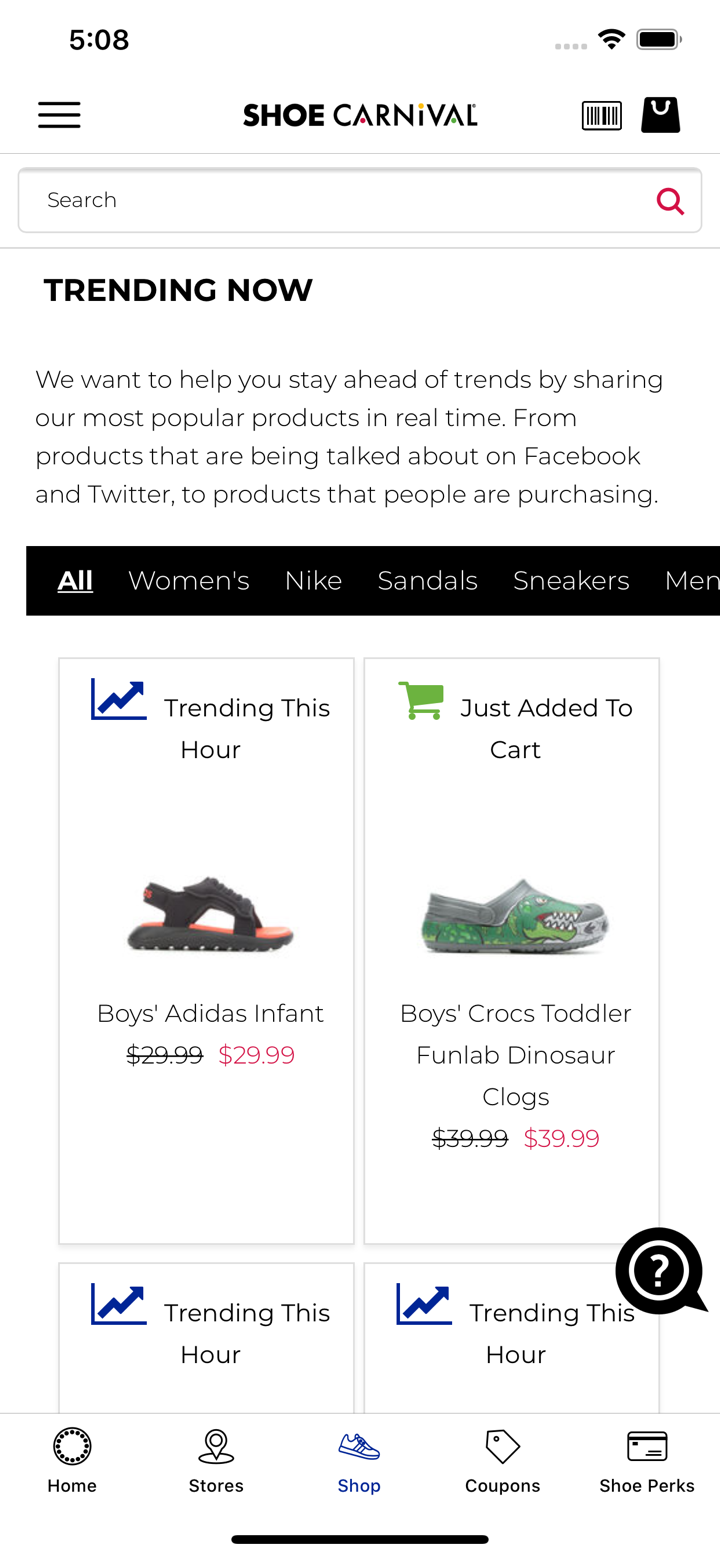 Shoe Carnival screenshot 3