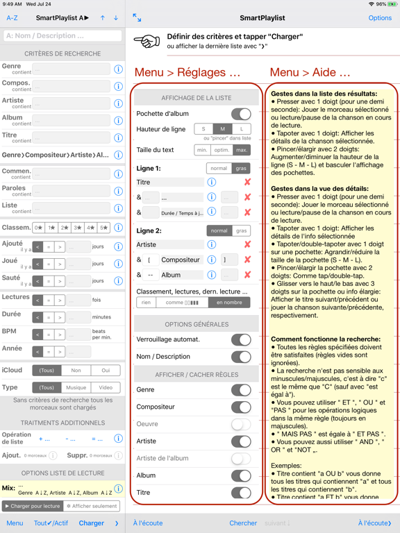 Screenshot #4 pour SmartPlaylist
