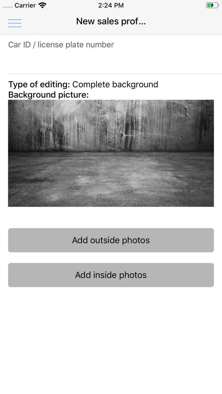 iPhone screenshot
