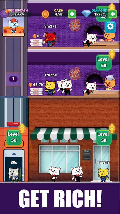 Cat's Pizzeria Tycoon