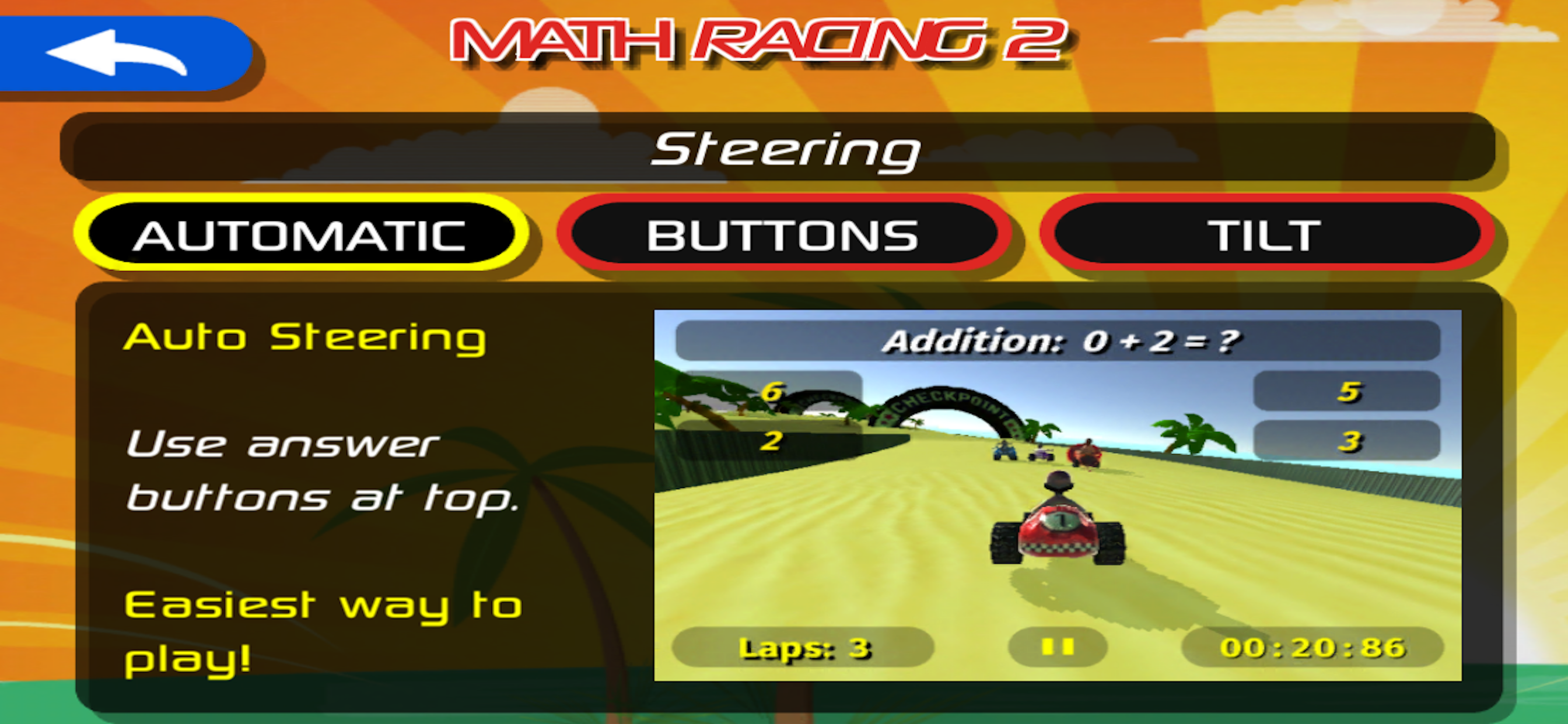 Math Racing 2