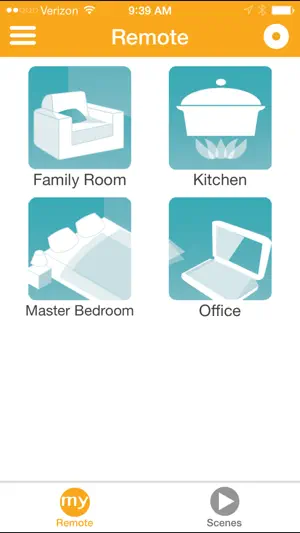 Somfy myLink screenshot 1