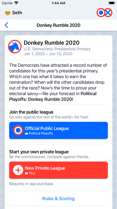 Political Playoffs screenshot 2