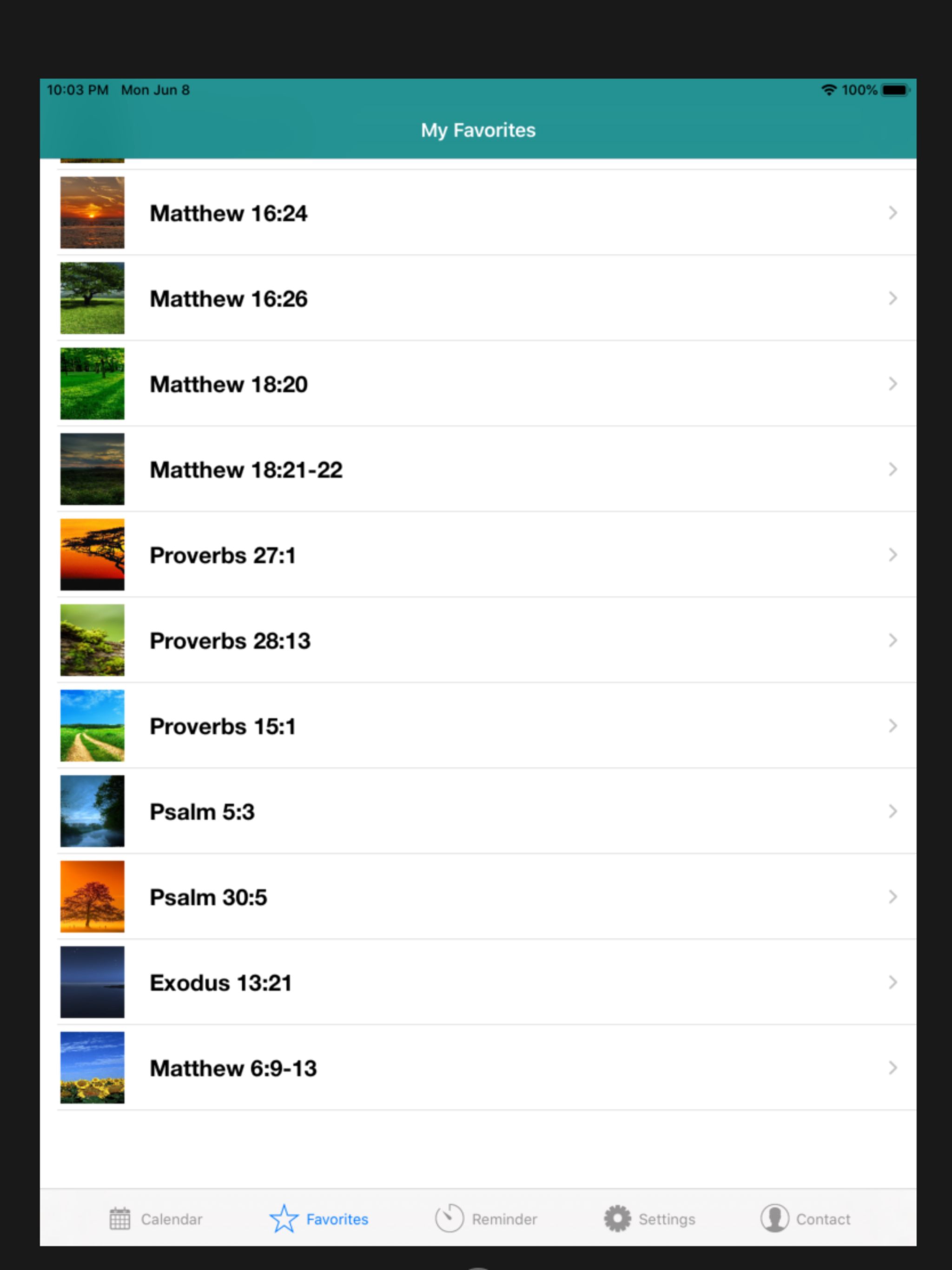 Daily Verses Calendar screenshot 8
