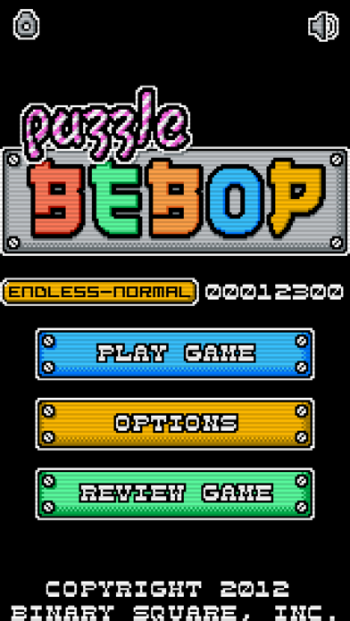 Puzzle Bebop screenshot 1