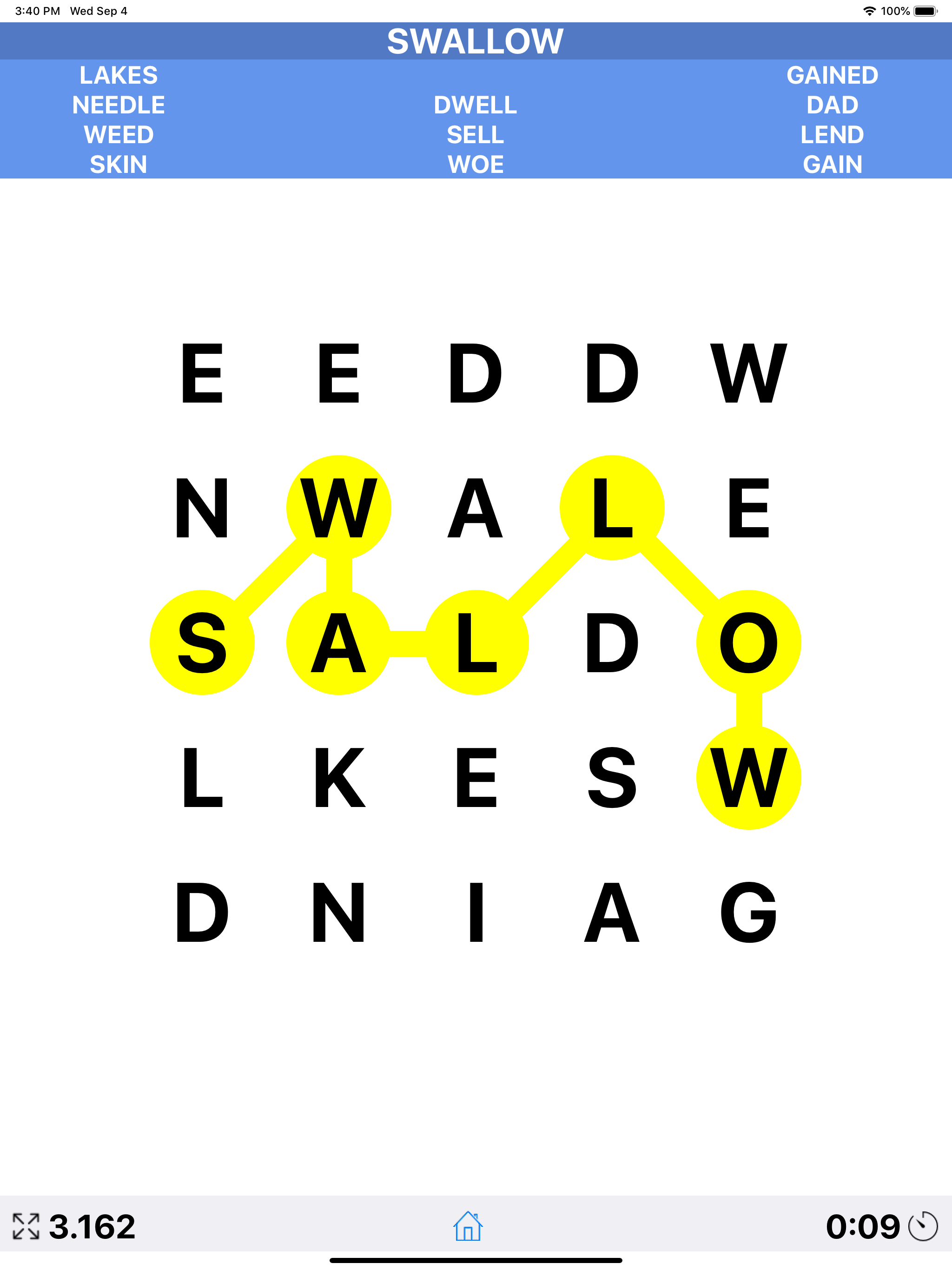 Word Hunt Game