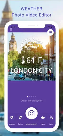 Game screenshot Weather - Photo Video Editor mod apk