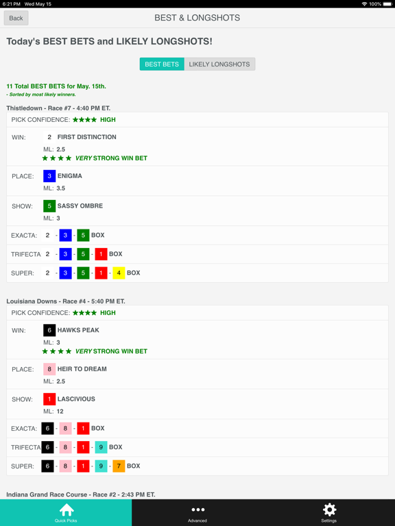Horse Racing Picks & Hot Tips! iPad screenshot