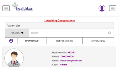 Healthkon screenshot 2