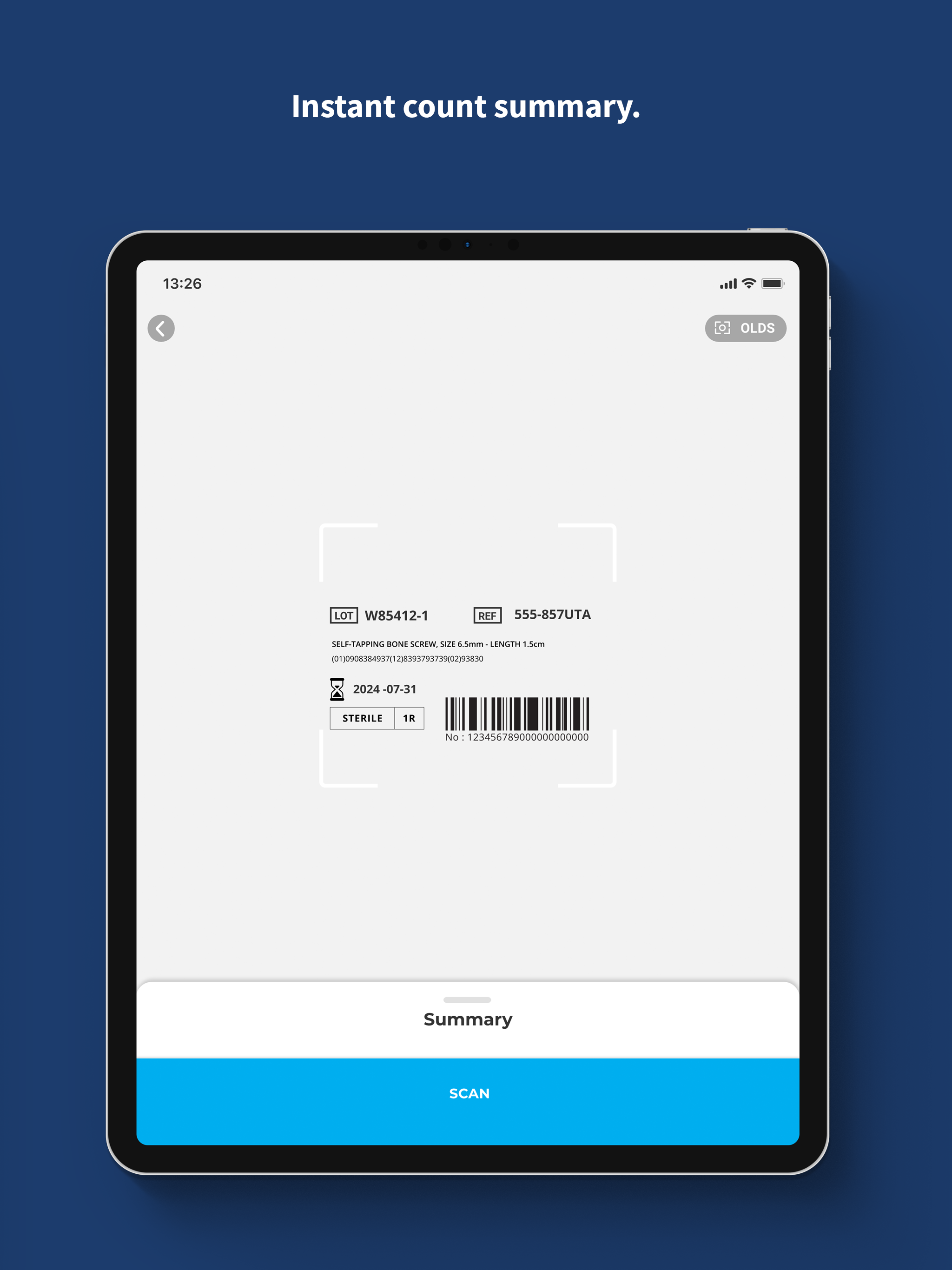 Scan: Stocktakes Simplified
