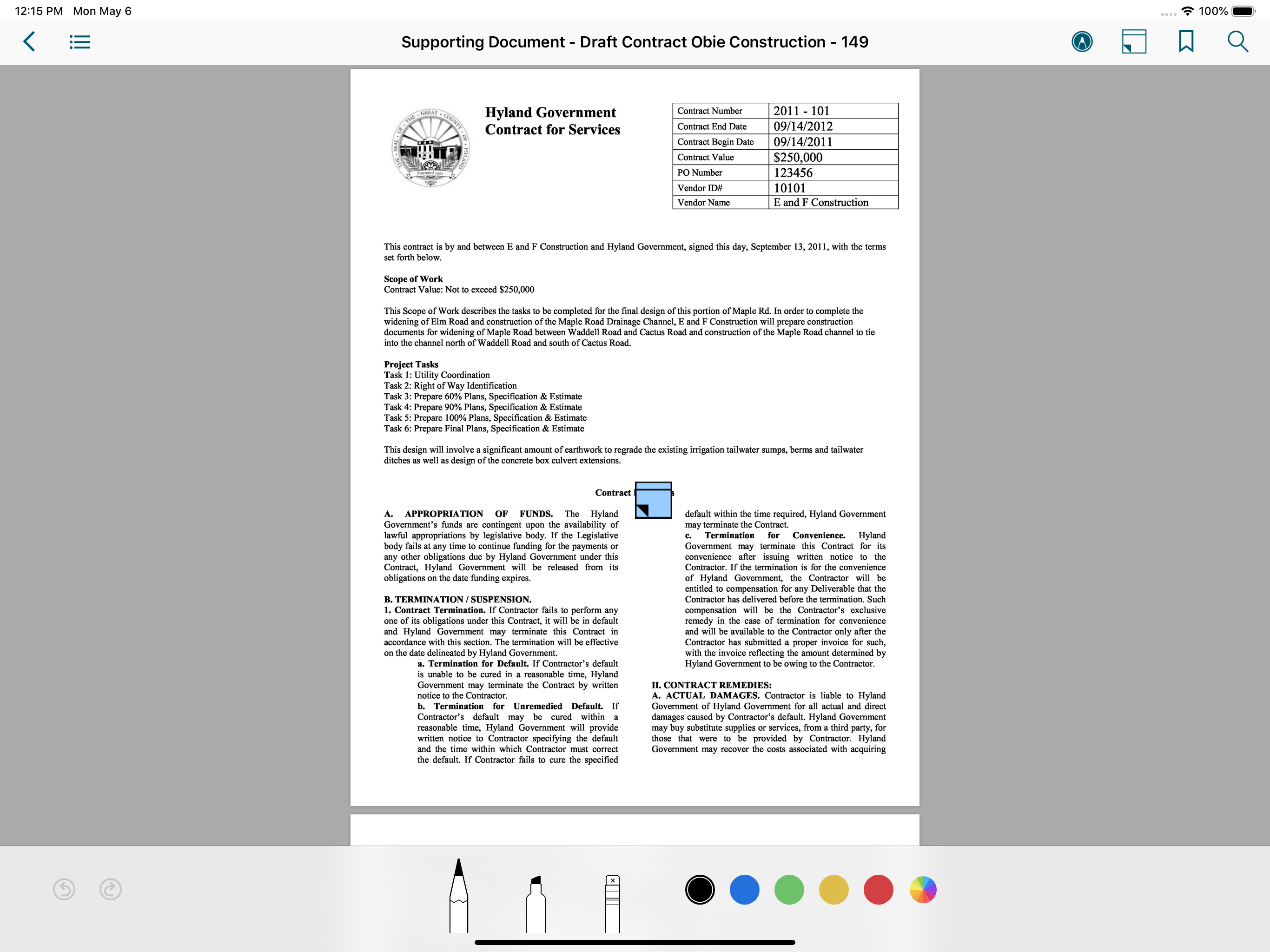 OnBase Agenda To Go screenshot 7
