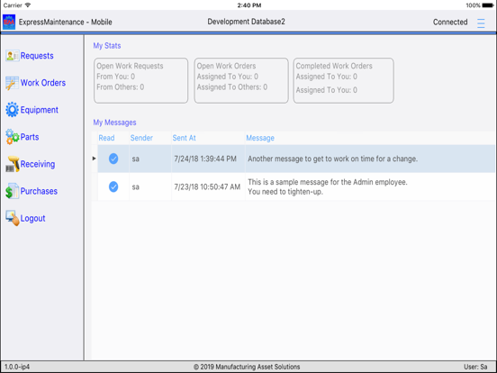 ExpressMaintenance Mobile