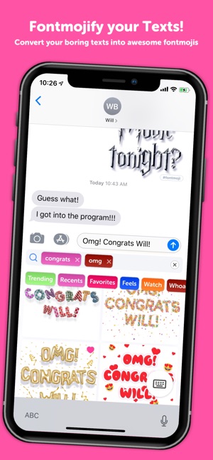 Fontmoji - 3D & Color Fonts(圖3)-速報App