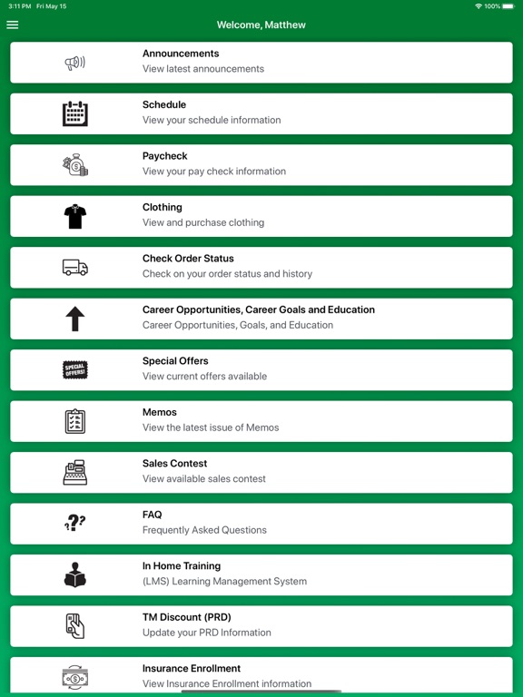 Menards® Careers iPad screenshot