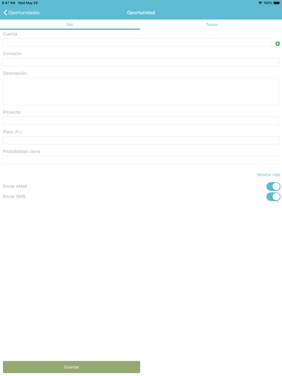 Screenshot #6 pour NUBBIX CRM