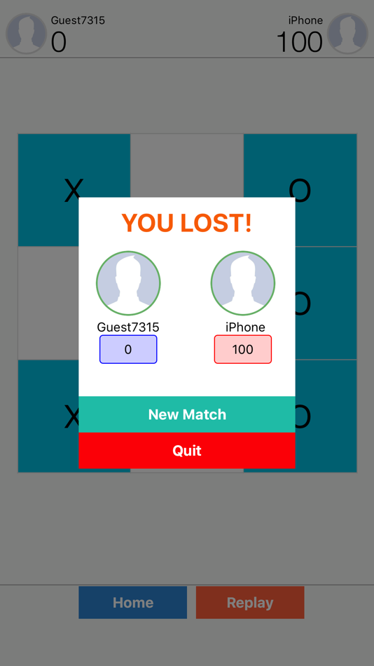 #4. Tic Tac Toe : Online (iOS) 由: Fatih Mehmet TEKCAN