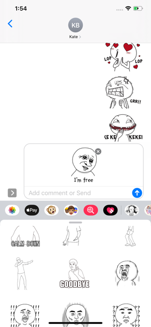 Animated Meme Stickers