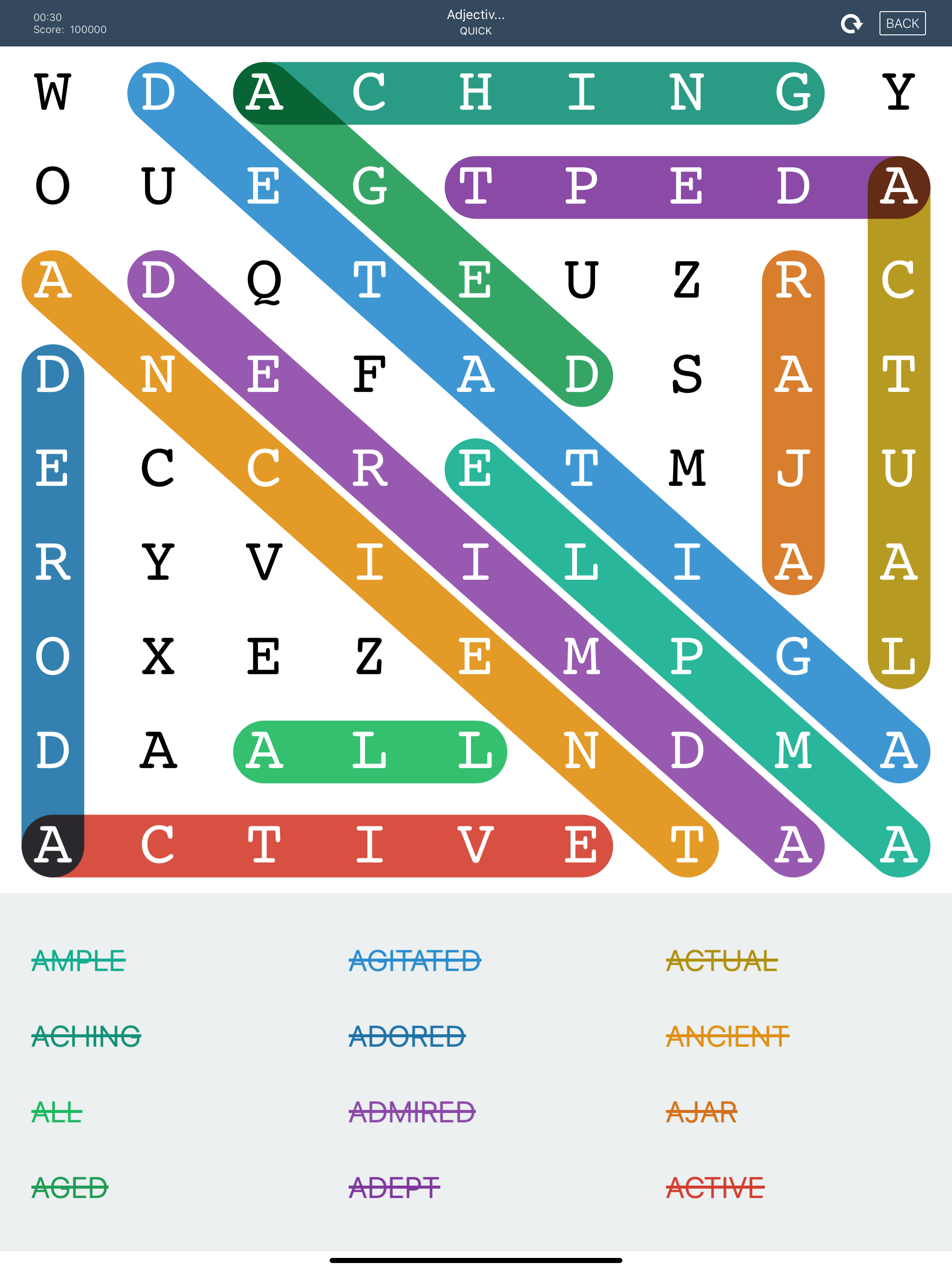 Word Search Puzzles RJS screenshot 6