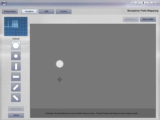 Screenshot #4 pour iNSIGHT Receptive Field Maps