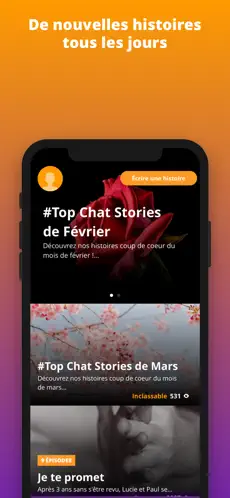 Screenshot 3 Chat Stories iphone